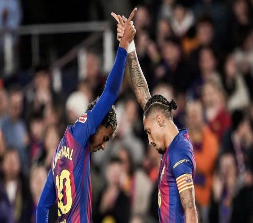 巴萨已连续37场西甲进球,为队史第二长纪录