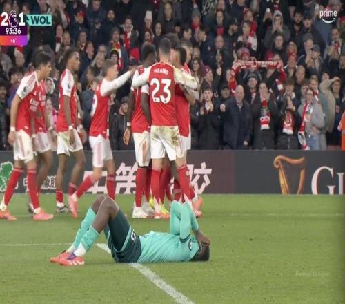 21险胜,阿森纳英超对阵狼队已取得9连胜