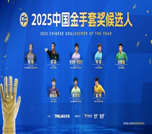 金手套奖角逐者出炉陈晨侯森李昊刘殿座颜骏凌齐聚一堂_中超直播