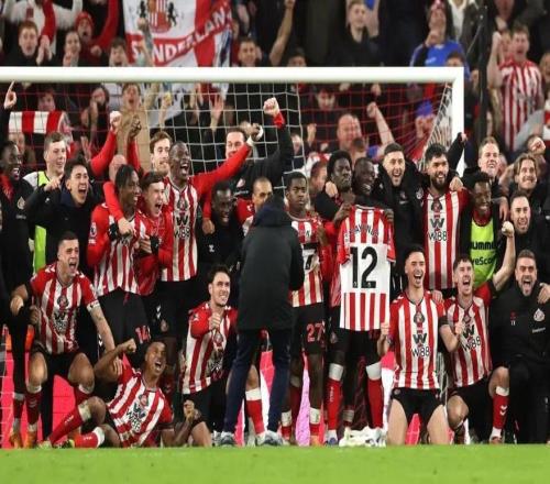 復仇,桑德蘭主場擊敗紐卡后復刻紐卡兩年前贏球的慶祝方式