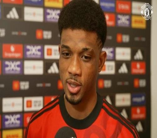 阿馬德:平局也不算太糟我們會根據對手調整陣型