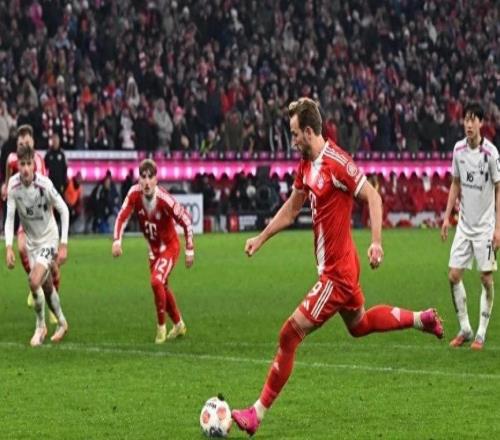 德甲：22！凱恩再救拜仁，達(dá)成歷史里程碑