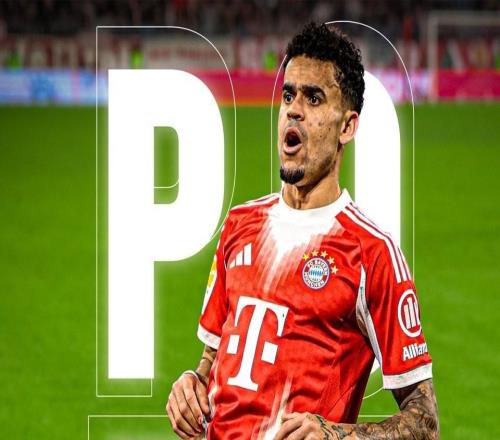 5场4球1助攻,拜仁官方:迪亚斯当选为球队11月最佳球员