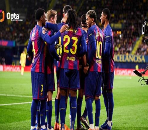 巴薩2025年打入169球，為隊(duì)史單一自然年第五多