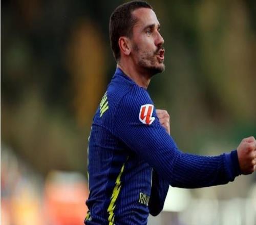 470場(chǎng)，格列茲曼追平科利亞爾并列馬競(jìng)隊(duì)史出場(chǎng)榜第5名