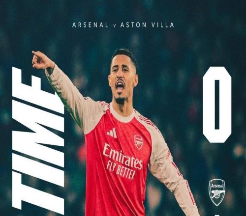 阿森纳近6次英超主场半场00保持不败,上次输球正是对阵维拉