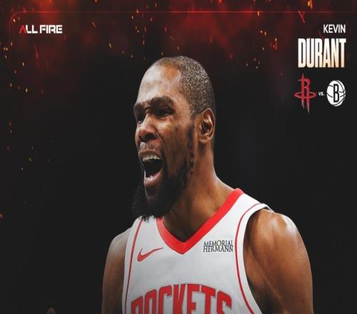 四连胜在场+75火箭之冠!杜皇连续17年场均25+美记:永远都稳定