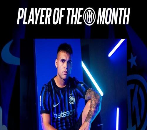 国米官方:劳塔罗当选球队12月队内最佳球员