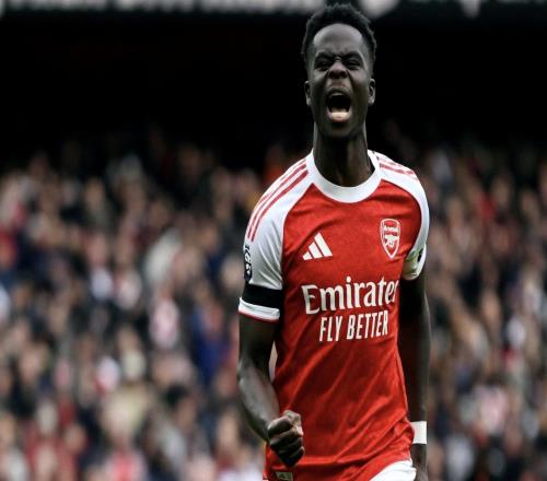 电讯报:阿森纳最具话语权的高层明确表示萨卡是俱乐部的门面