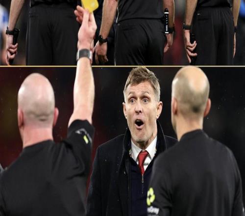 不满判罚,弗莱彻赛后找主裁理论结果被出示黄牌