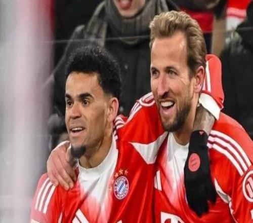 德甲：拜仁8比1沃爾夫斯堡