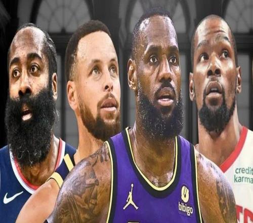 不老传奇!NBA官方点赞四大巨星:詹杜库登携手刷新得分神迹