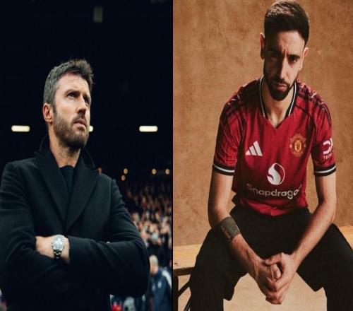 当不了队友当你教练了，B费此前说最想搭档的曼联传奇是卡里克