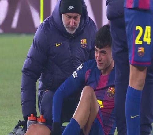 巴萨官方:佩德里右腿股二头肌肌肉拉伤,预计将伤缺一个月