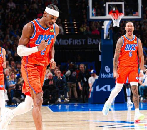 巴恩斯10+10+8，亚历山大117场20+难救主，猛龙送雷霆2连败