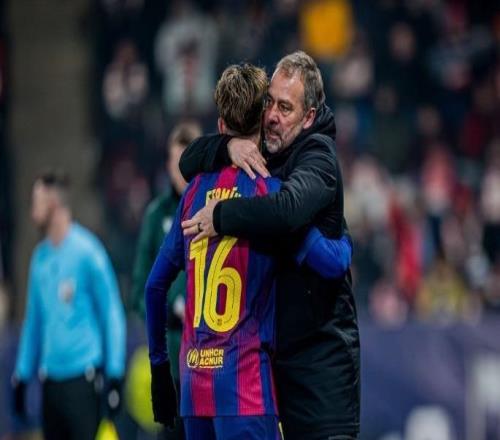 亚马尔传射建功,莱万一战比肩梅西C罗,巴萨41哥本哈根晋级16强