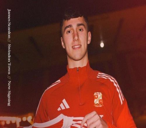 官方：曼联19岁前锋斯坎伦租借加盟英乙斯文登