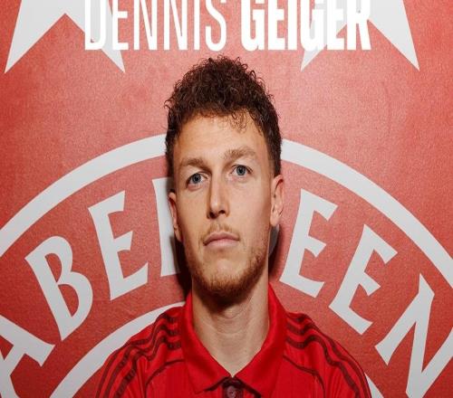 官方:霍芬海姆中场盖格租借加盟苏超阿伯丁,协议含买断选项