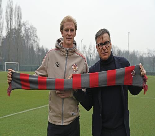 官方:克雷莫内塞从热那亚签下挪威国脚托斯比