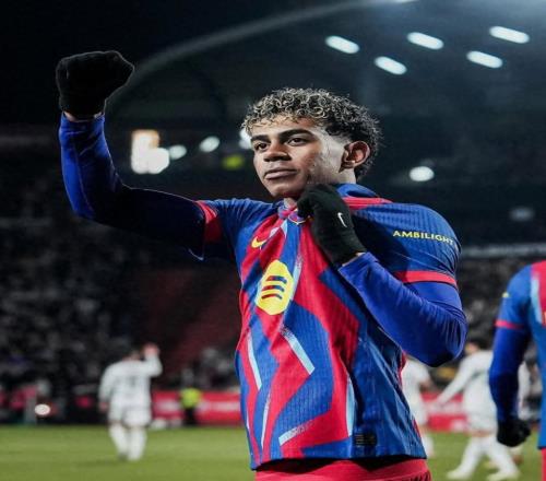 21!2亿天王持续输出,亚马尔6战独造7球,巴萨剑指4冠王