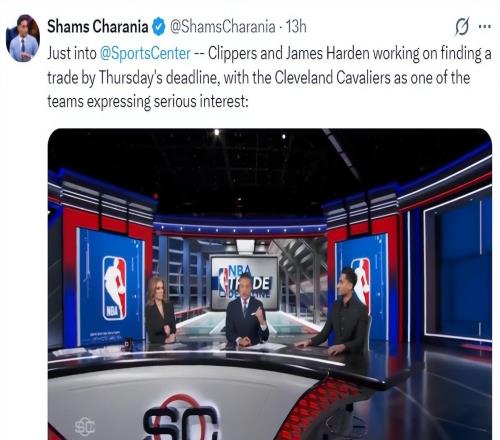 曝哈登换加兰正加速!快船未给哈登真正尊重考神:米切尔会高兴