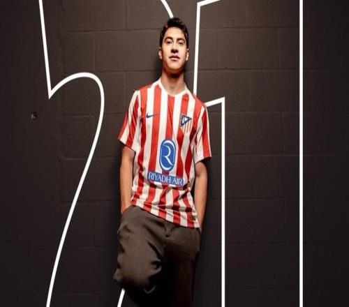 马竞官方：新援奥贝德巴尔加斯将身穿球队的21号球衣