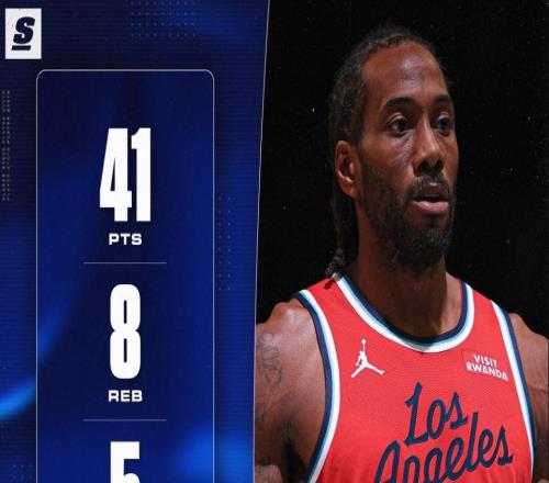 轰41+8连刷纪录！小卡盛赞全队扎心哈登快船25战19胜未放弃北伐