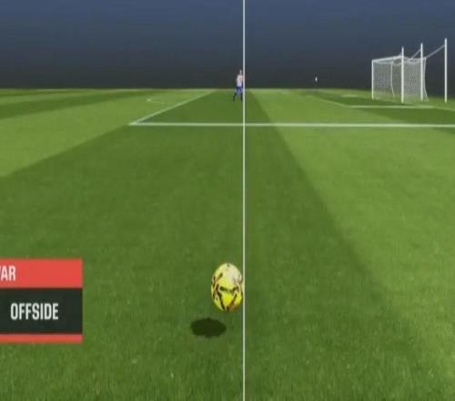 格列兹曼脚尖越位导致进球被吹，VAR画面引发争议