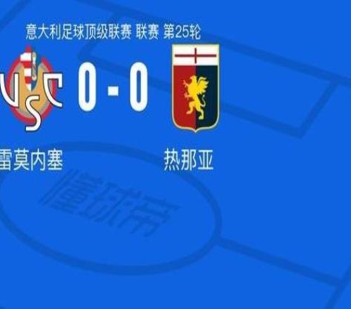 克雷莫内塞00热那亚，难分伯仲