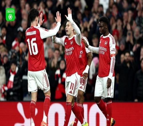 足总杯:阿森纳40维冈晋级,热苏斯破门+造乌龙,埃泽两传