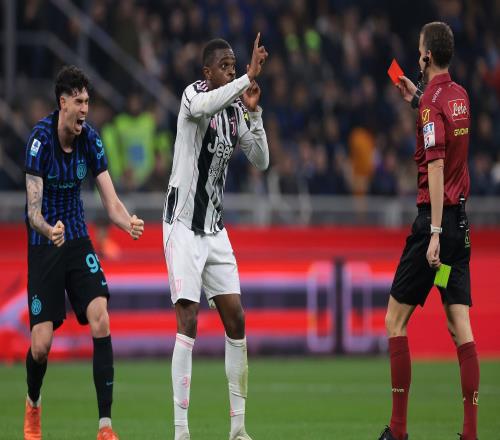 意大利国家德比处罚:卡卢卢自动停赛,科莫利与基耶利尼禁赛