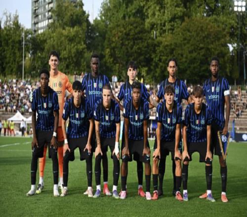 为欧青联攒人品国米U19客场再次打出罕见大比分，4比5败北