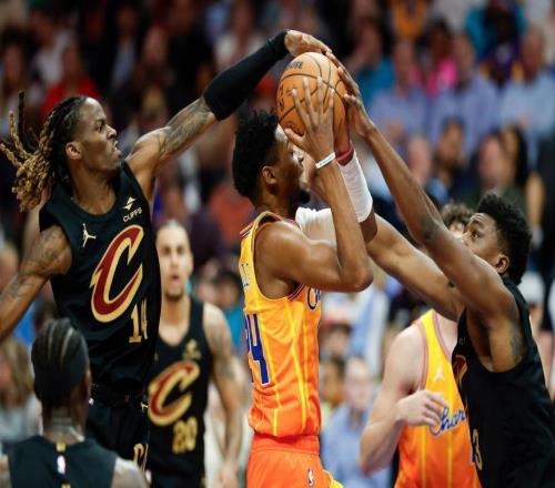 哈登18+8加盟全胜！骑士险胜黄蜂豪取7连胜米切尔32分克努33分