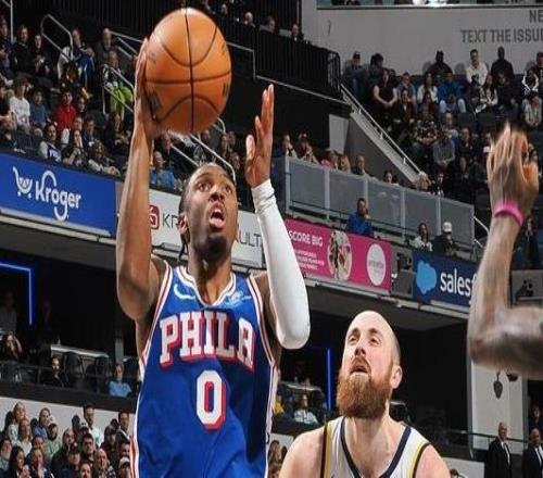 马克西32+9+8恩比德27分76人21分大胜步行者