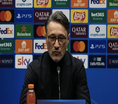 科瓦奇：晋级机会是五五开理解亚特兰大针对伊纳西奥的情绪