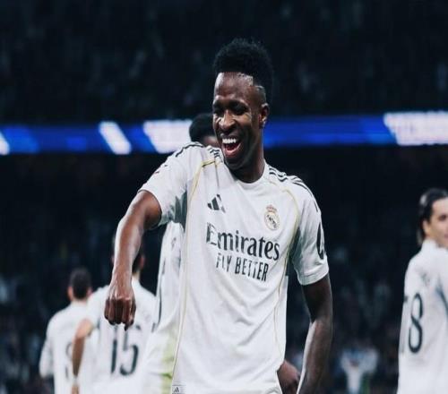 自2022年以来,维尼修斯首次连续五场比赛为皇马进球