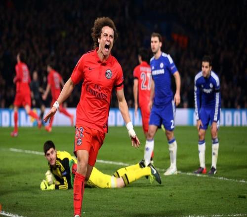 切尔西是巴黎欧冠淘汰赛相遇次数第二多的对手,仅次于巴萨