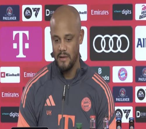 孔帕尼:明天复出对诺伊尔来说有点早出局肯定影响多特心理