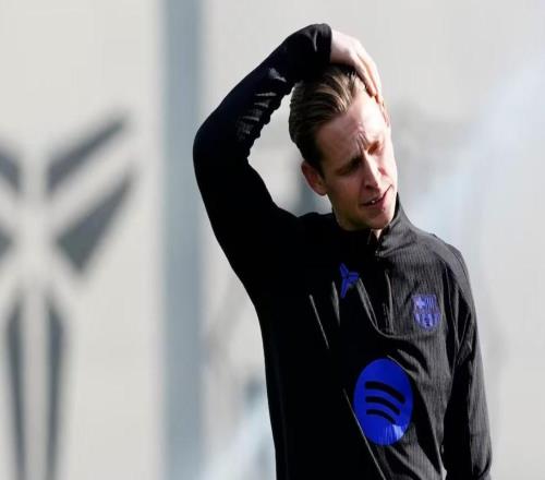 阿斯:德容遭遇股二头肌撕裂,至少缺阵1个月