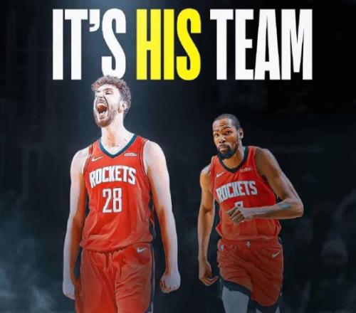 火箭内讧门落幕:杜兰特小号事件主角申京小贾转发KD40分海报