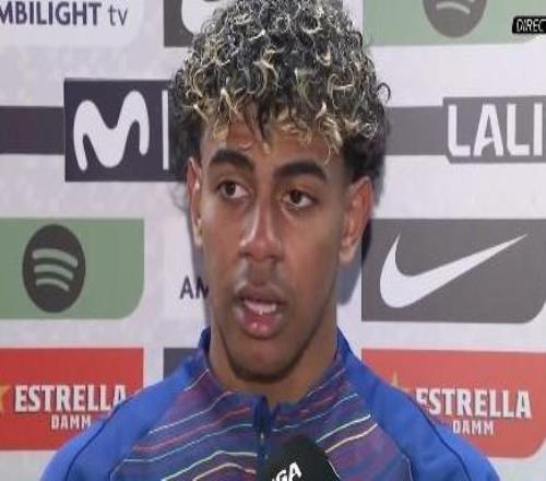 亚马尔:真的很开心上演帽子戏法,我希望以最佳状态迎接挑战