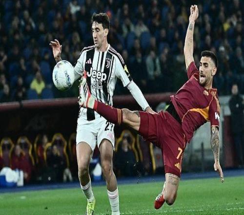 罗马33尤文图斯加蒂补时绝平