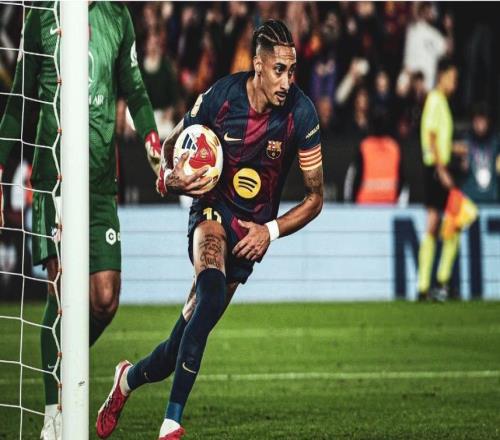 拉菲尼亚点射小将双响，巴萨30复仇马竞，创国王杯纪录无缘逆转