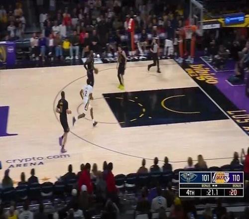 空篮不上！不是说詹姆斯爱刷分吗