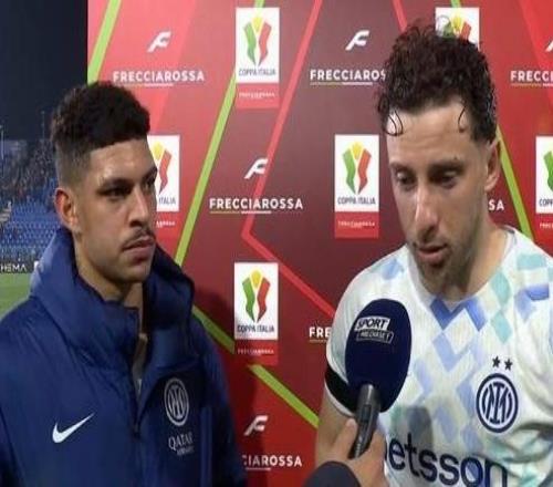 奥古斯托:劳塔罗缺阵显然有影响莱奥说德比是生死战没错