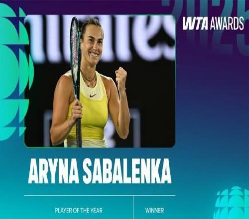 WTA一股腦公布所有年度獲獎?wù)哙崥J文蟬聯(lián)人氣王，德約聘請科學(xué)家