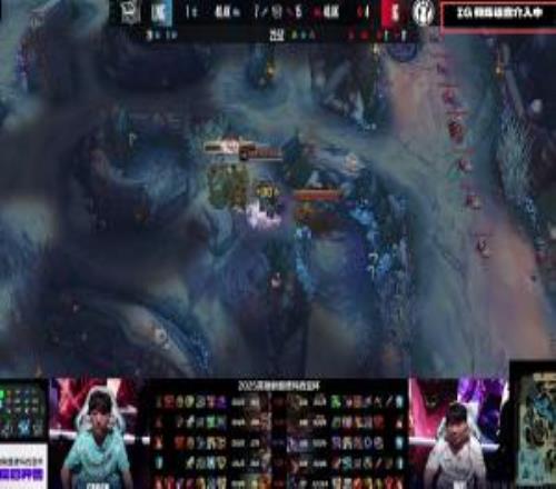 简单讲两句!iG对阵LNG第二局比赛中启用教练语音介入