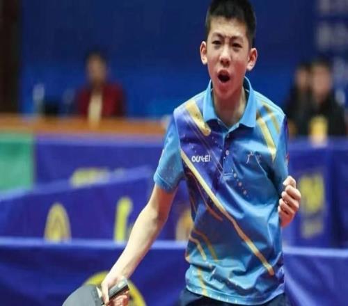 深圳坪山少年入选国家青年队！年仅15岁成国乒后备力量