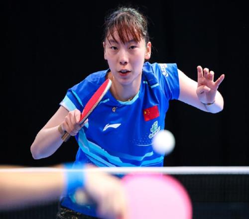 恭喜!中国女乒22岁新星崛起冲冠:女削接班人追赶韩莹桥本