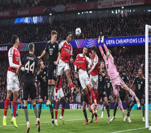 阿森纳31拜仁!欧冠5轮全胜登顶马杜埃凯轰处子球诺伊尔送大礼